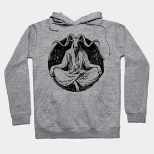 Baphomet Meditation Black Hoodie